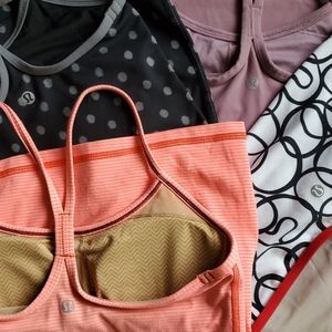 4pk Lululemon athletic tanks (just a bit too small for me)